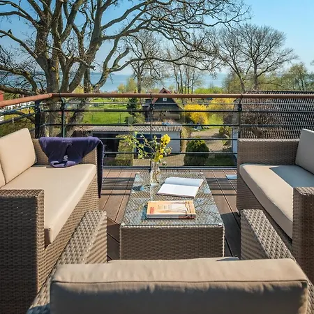 Lotsenhäuser Rügen - Luxus - 3 Schlafzimmer - Sauna - Dachterrasse Mit Boddenblick Villa Breege