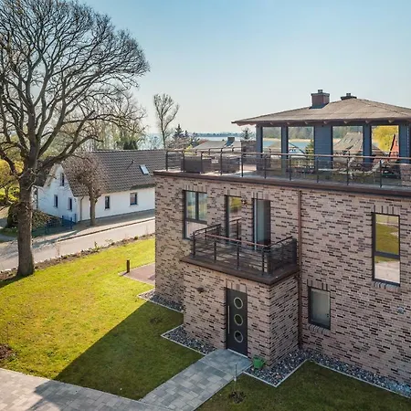 Villa Lotsenhäuser Rügen - Luxus - 3 Schlafzimmer - Sauna - Dachterrasse Mit Boddenblick Breege
