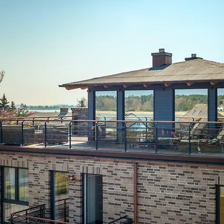 Villa Lotsenhäuser Rügen - Luxus - 3 Schlafzimmer - Sauna - Dachterrasse Mit Boddenblick