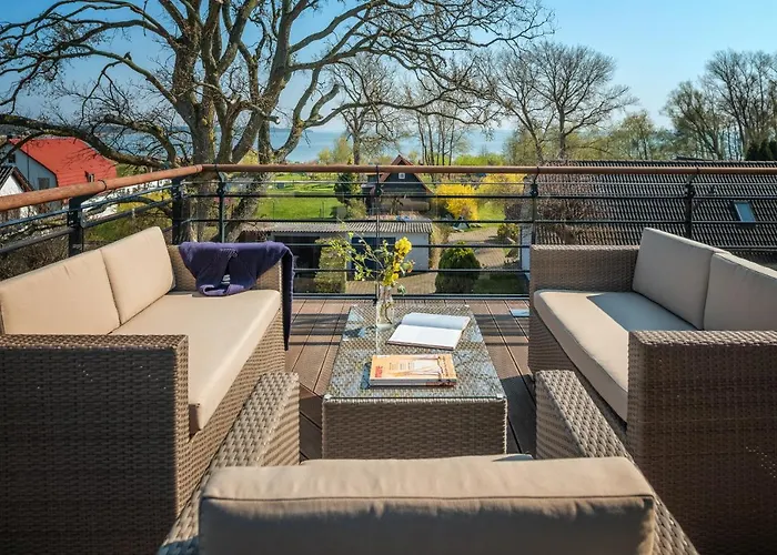 Lotsenhaeuser Ruegen - Luxus - 3 Schlafzimmer - Sauna - Dachterrasse Mit Boddenblick Villa Breege