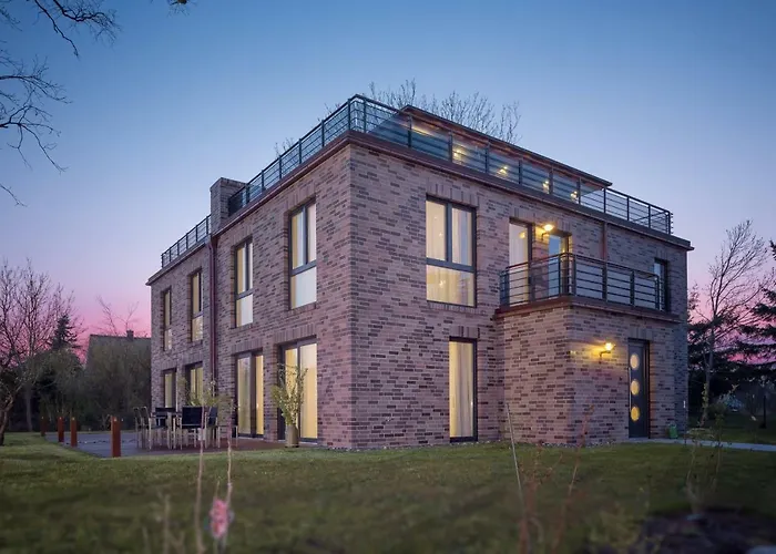 Lotsenhaeuser Ruegen - Luxus - 3 Schlafzimmer - Sauna - Dachterrasse Mit Boddenblick Villa *