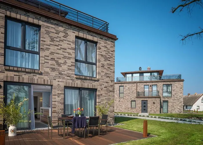 Lotsenhaeuser Ruegen - Luxus - 3 Schlafzimmer - Sauna - Dachterrasse Mit Boddenblick