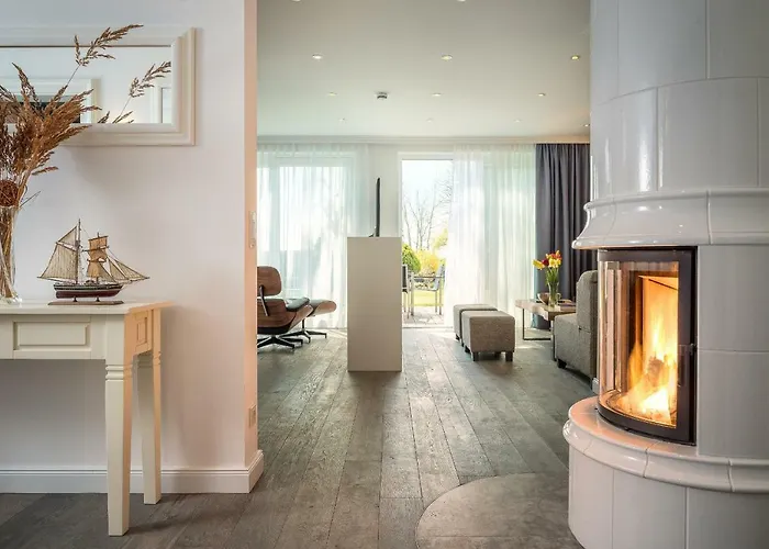 Lotsenhaeuser Ruegen - Luxus - 3 Schlafzimmer - Sauna - Dachterrasse Mit Boddenblick